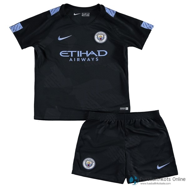 Manchester City Trikot Kinder Ausweich 2017-18 Fussballtrikots Günstig